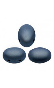 Samos par Puca® beads Metallic mat dark blue 23980/79032